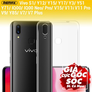 Ốp cứng Remax cho Vivo S1/ Y12/ Y15/ Y17/ Y3/ Y51/ Y71/ IQ00/ IQ00 Neo/ Pro/ V15/ V11i/ V11 Pro/ V9/ Y85/ V7/ V7 Plus