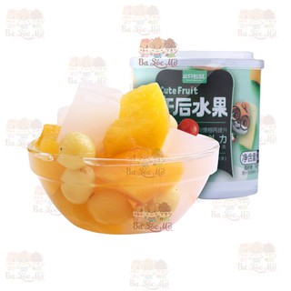 Trái cây đóng hộp ba con sóc , đồ ăn vặt tuổi thơ - ăn vặt ba sóc mỡ