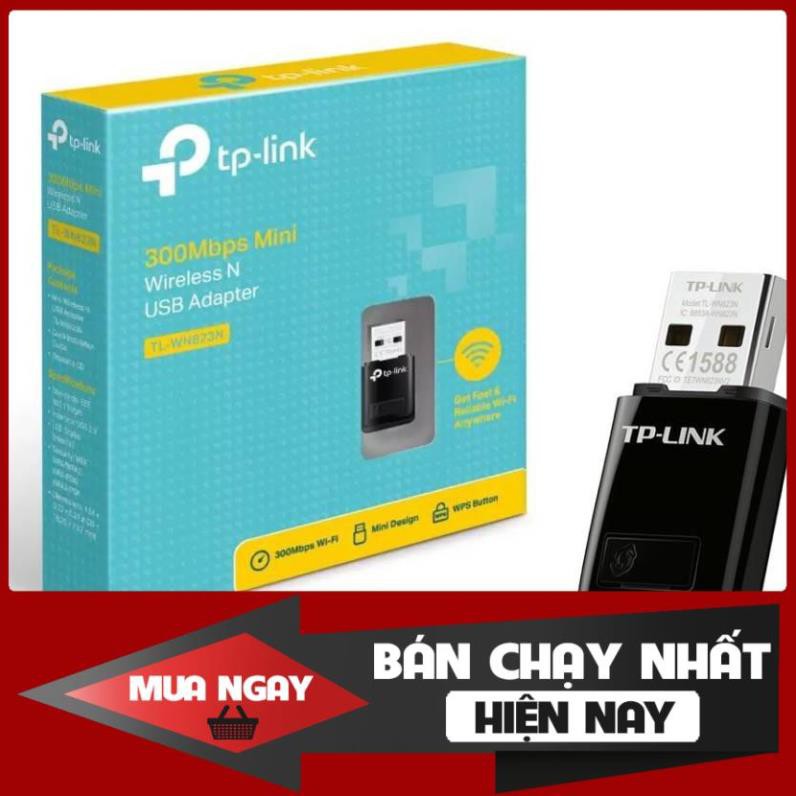 Card mạng không dây TP-Link TL-WN823N (Đen)