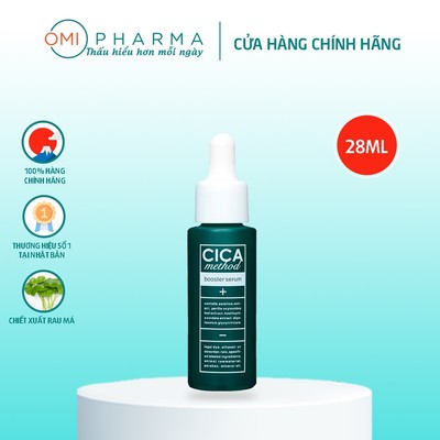 Tinh Chất Dưỡng Ẩm, Giảm Mụn, Ngừa Mụn Và Phục Hồi Tổn Thương Do Mụn Cica Method Nhật Bản (28ml)