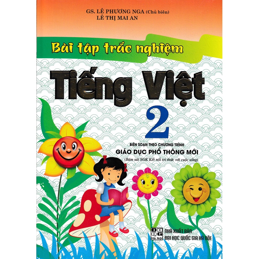 Sách - Bài Tập Trắc Nghiệm Tiếng Việt Lớp 2 Bám Sát Sgk Kết Nối Tri Thức Với Cuộc Sống