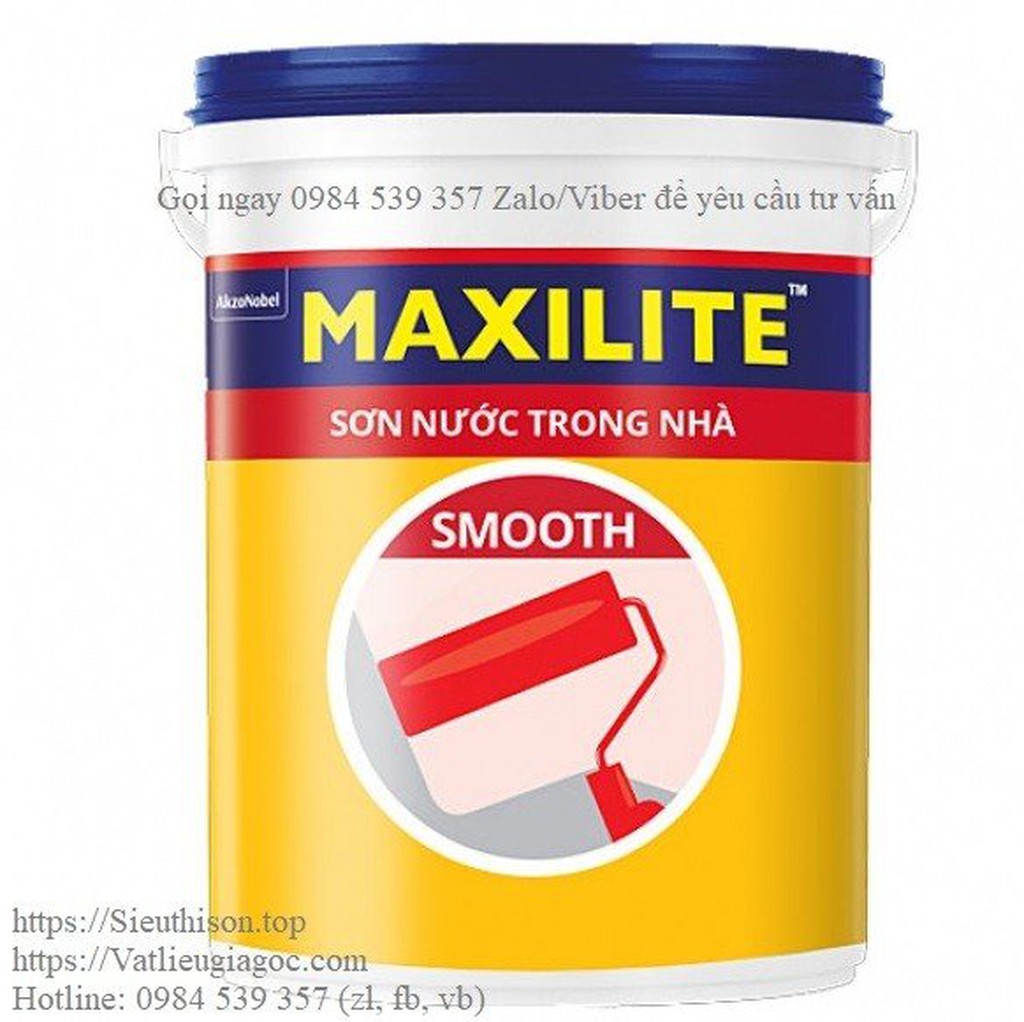 [FREESHIP]+[GIÁ SỈ] Sơn nước trong nhà MAXILITE SMOOTH ME5 - 5 lít