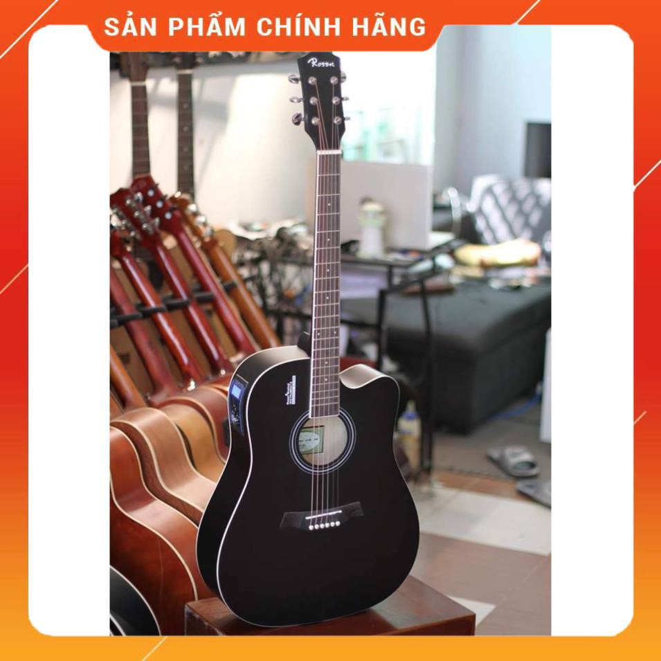 [Hàng chuẩn loại 1] Đàn Guitar Rosen R135 Đen Tích Hợp Sẵn EQ ( Hàng Có Sẵn)