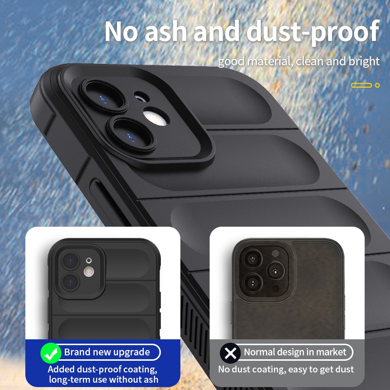 Ốp Điện Thoại TPU Mềm Bảo Vệ Camera Cho iPhone 11 12 13 Pro Max