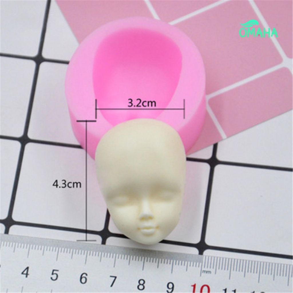 Khuôn Silicone Làm Bánh Hình Búp Bê DIY