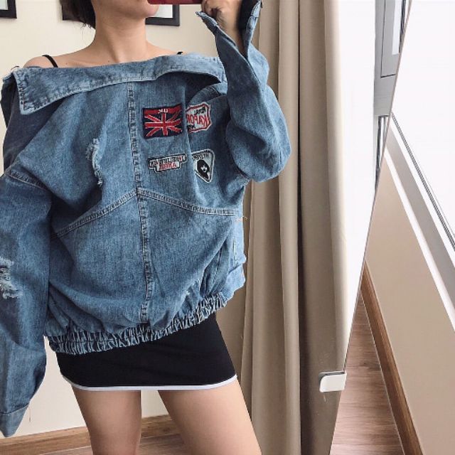 Áo khoát jean cực xinh