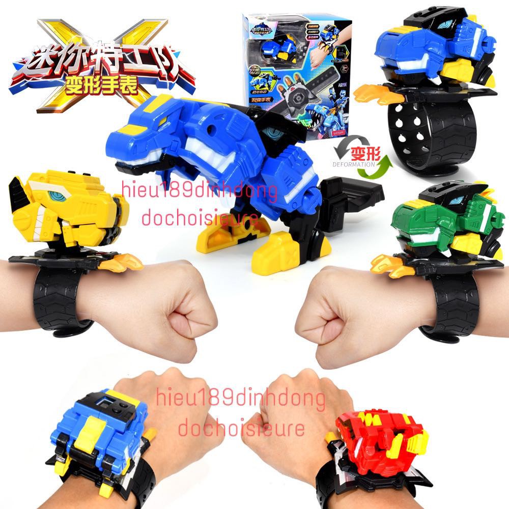 [Mã LIFE0503TOYS1 giảm 10% đơn 150k] Đồ chơi đồng hồ phụ kiện Lực lượng nhí x MINIFORCE 2 BIỆT ĐỘI SIÊU NHÂN NHÍ