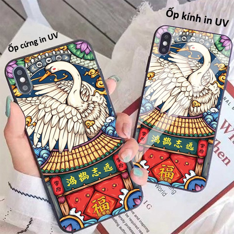 🔥 Ốp lưng phong thủy mới nhất 🔥Ốp Ngỗng tài lộc phú quý iphone 6s/6/7/8 plus/x/xr/xs max/11 pro max/12 promax TATTOO0066