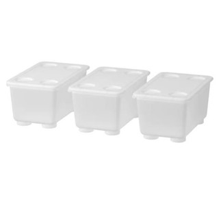Bộ 3 hộp GLIS IKEA chính hãng (có sẵn)