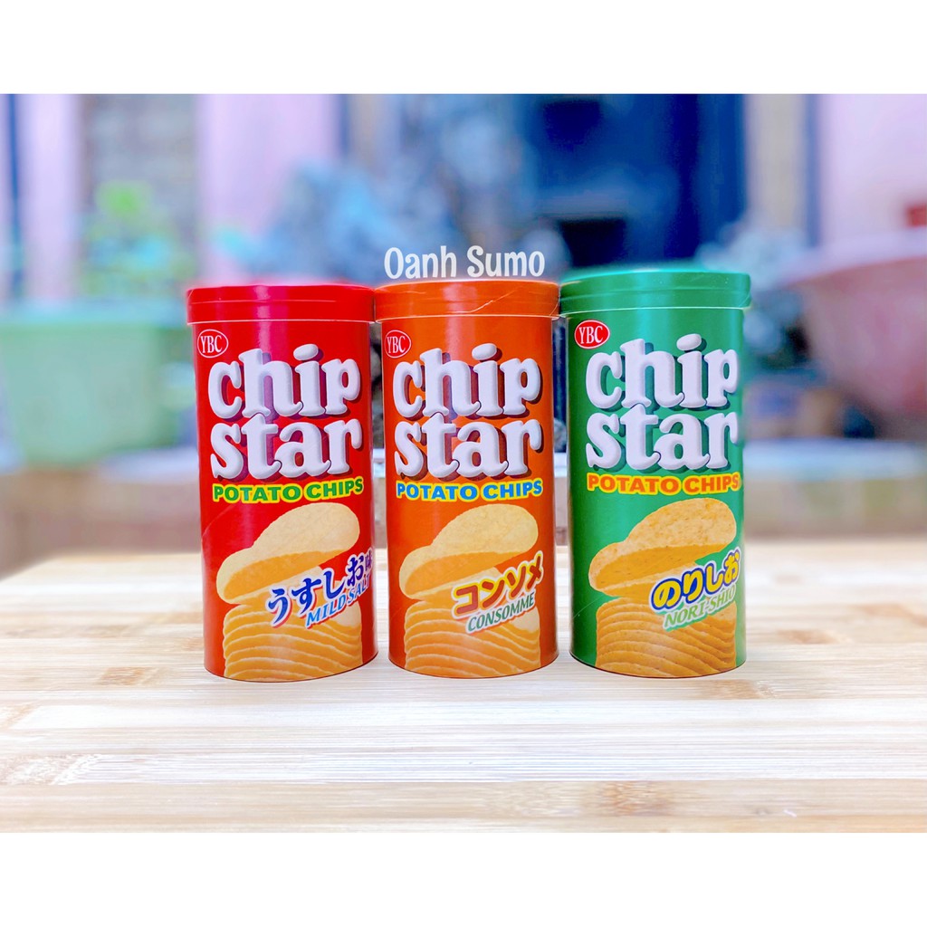 Bim bim khoai tây Chip star Nhật 1y+ (Date 10/2022)