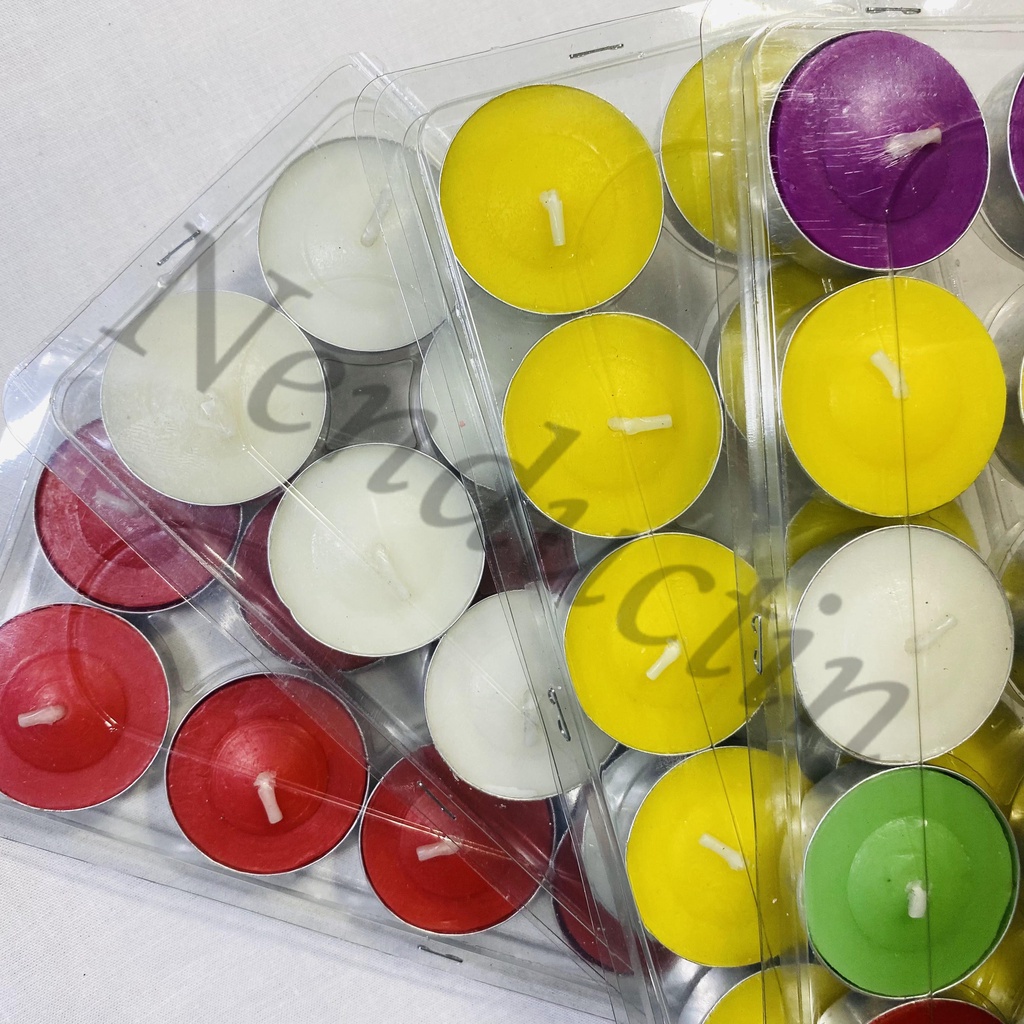 Tealight 10 viên cao cấp Đức Tín cháy 2,5 đến 3h không khói không mùi an toàn cho người sử dụng