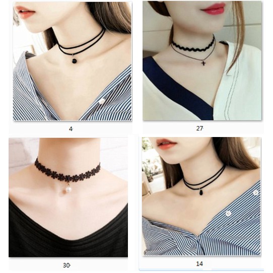 Vòng Cổ Chocker Cá Tính và thời Trang