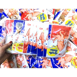 Bịch 30 gói mực xé cay ngọt Thái Lan