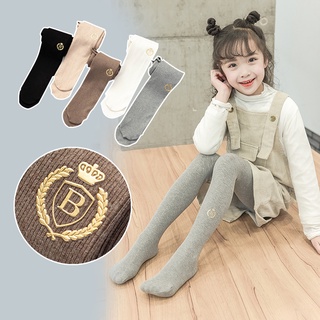 Quần Tất Chất Liệu Cotton Mỏng Cỡ Lớn Thời Trang Mùa Xuân Thu Dành Cho Bé Gái