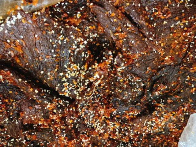 Khô bò đen tẩm mật ong