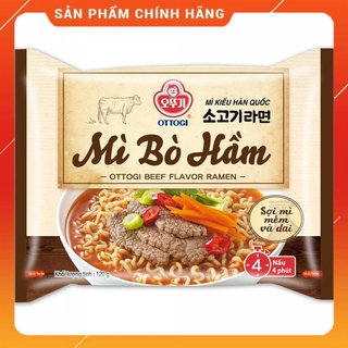 Mì Bò Hầm Ottogi lốc 8 gói . Hot.