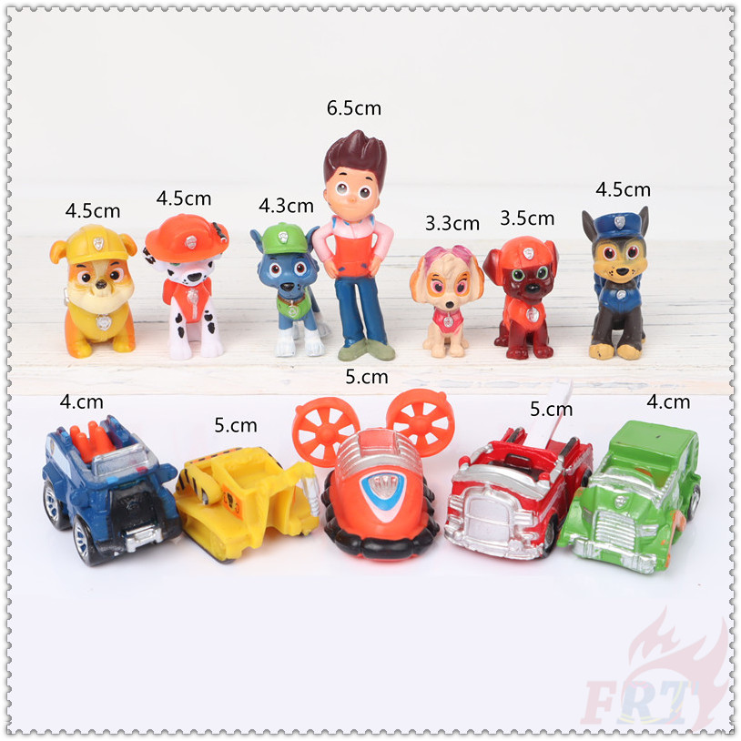 Bộ 12 mô hình đồ chơi nhân vật hoạt hình Paw Patrol xinh xắn