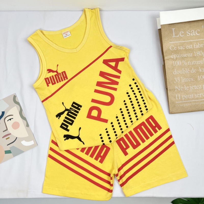 Đồ bộ bé trai size đại 8-10 tuổi sát nách cotton Jennie kids J477