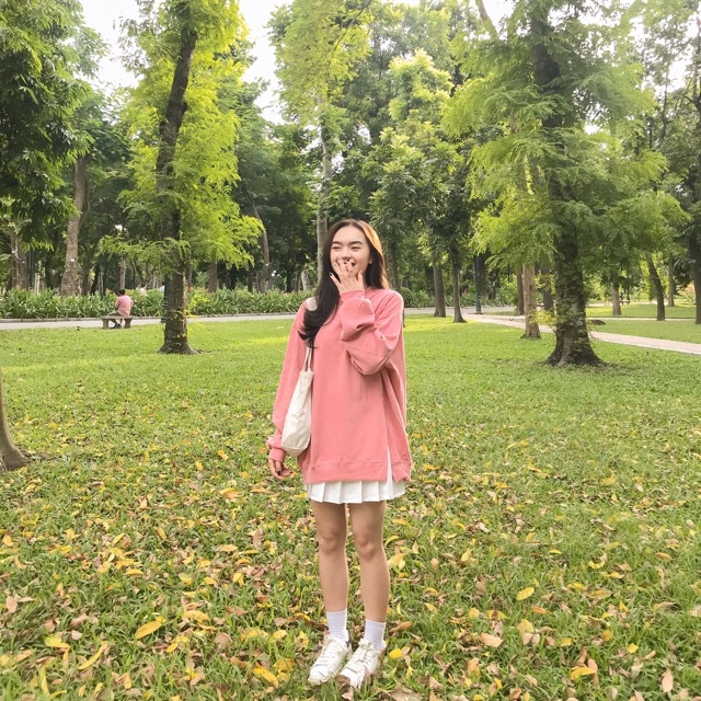 Áo Nỉ Trơn Xẻ QC | BigBuy360 - bigbuy360.vn