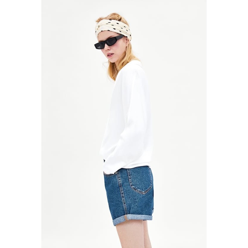 Quần short jeans gập gấu - hàng dư xịn