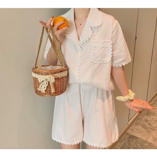 SET PIJAMA Đồ Ngủ Phong Cách Hàn