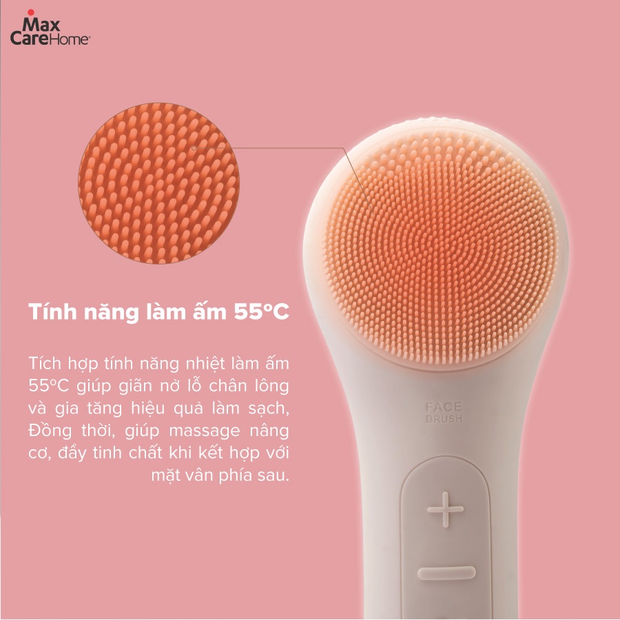 Máy Rửa Mặt MAXCARE MAX999 | Làm Sạch Tận Sâu Lỗ Chân Lông Thương Hiệu Nhật Bản