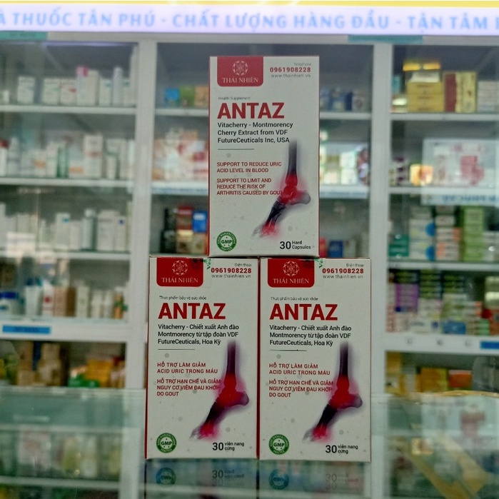 - ANTAZ H30v - Thảo mộc hỗ trợ giảm acid uric trong máu và giảm nguy cơ đau do gout
