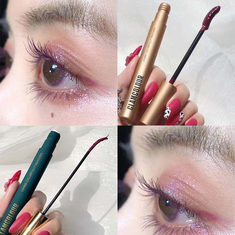 FALLFORBEAUTY Waterproof Mascara Portable Quick-drying Cosmetic Long Lasting Sweat Proof Curling Eyelashes