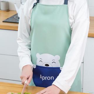 Tạp Dề Chống Thấm Nước Chống Dầu In Hình Hoạt Hình