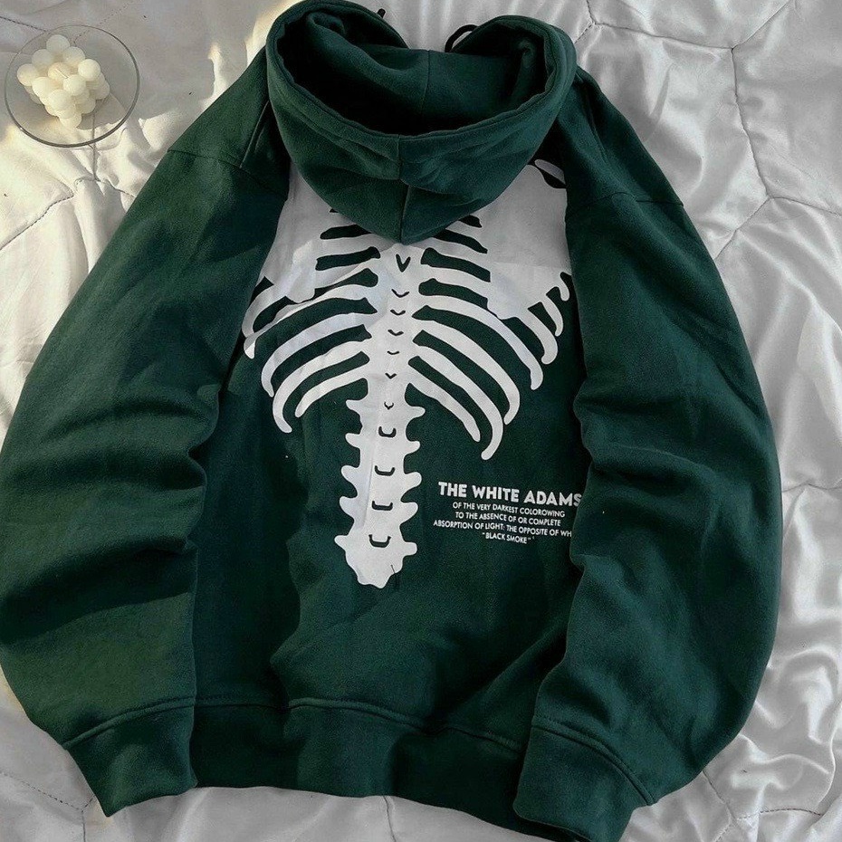 Áo Khoác Hoodie Nam Nữ Form Rộng Nón 2 Lớp Trùm Đầu Vải Nỉ Ngoại Lót Bông Dày Dặn (Domino)