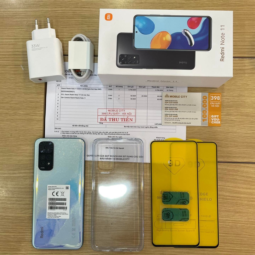 Mua Điện Thoại Xiaomi Redmi Note 11 4GB/128GB Chính Hãng, Bảo hành 18 ...