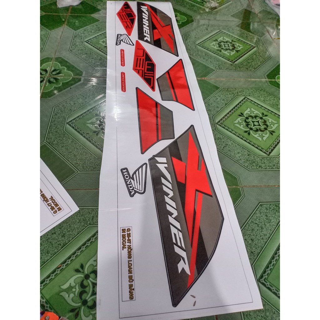 Tem rời winner x 2021 đỏ đen