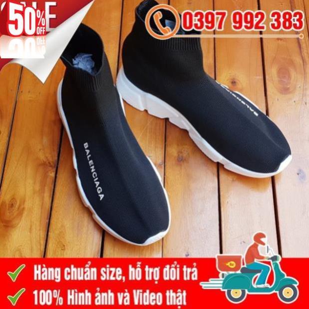 Giày Balenciaga Cổ Chun Đen Trắng Cao Cổ Xịn Nhất : . ! new ⁹ * : * > || ( i :
