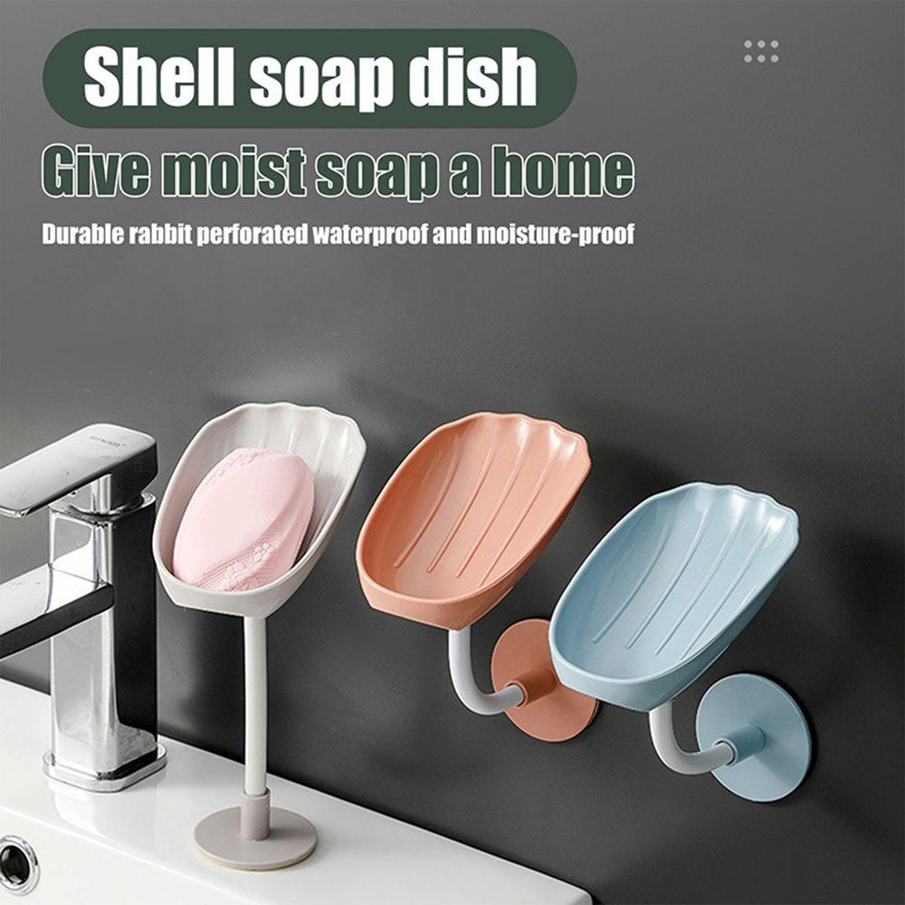 Khay Đựng Xà Phòng Có Giác Hút Tiện Dụng Cho Nhà Bếp / Phòng Tắm