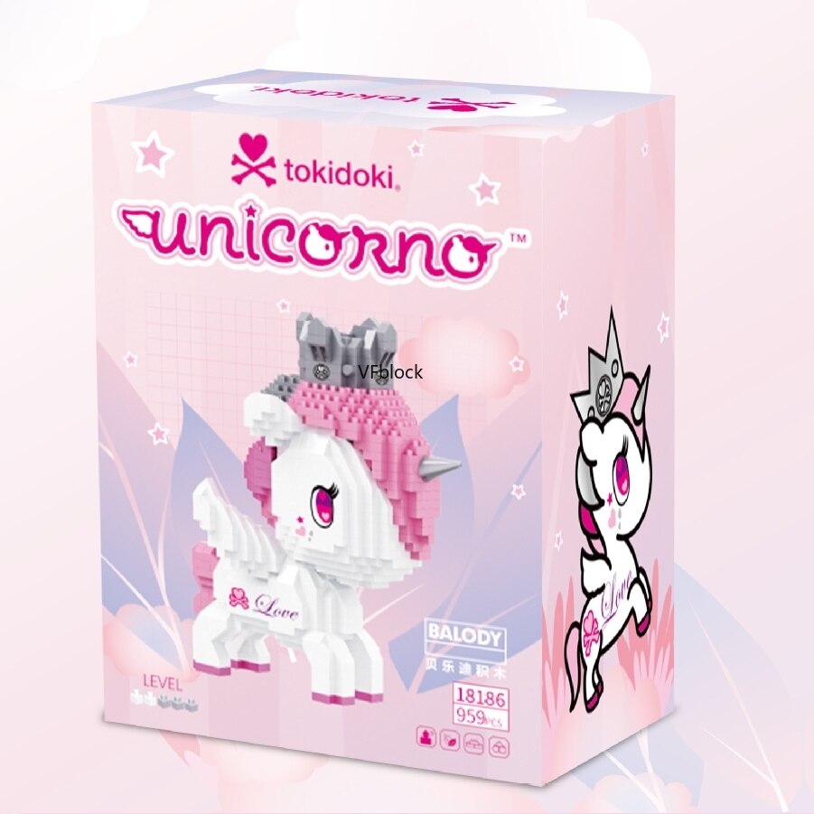 Mới Mô Hình Đồ Chơi Ngựa tokidoki mini Dễ Thương Làm Quà Tặng Sinh Nhật Cho Bé Gái