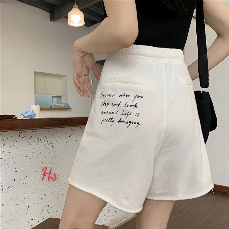 Quần Đùi In Chữ Sau Mông Mã 443