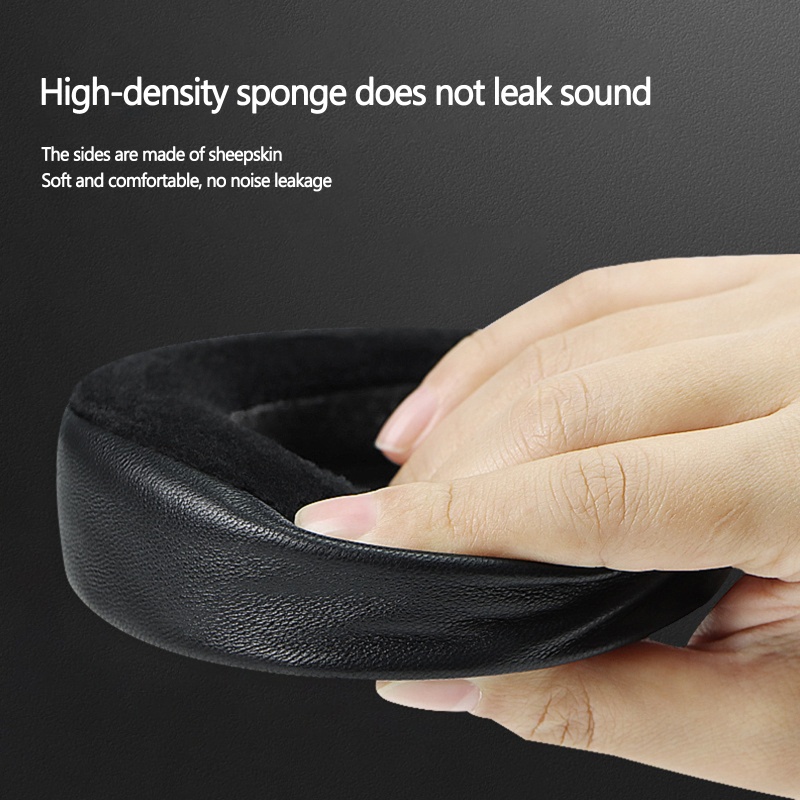 Cặp Mút Đệm Tai Nghe Bằng Da Cừu Thoáng Khí Cho Hifiman HE300 400