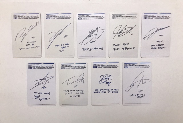Bộ ảnh UNOFFICIAL album The final round - NCT127