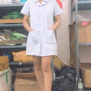 Áo blu nữ dáng ngắn cộc tay đủ size
