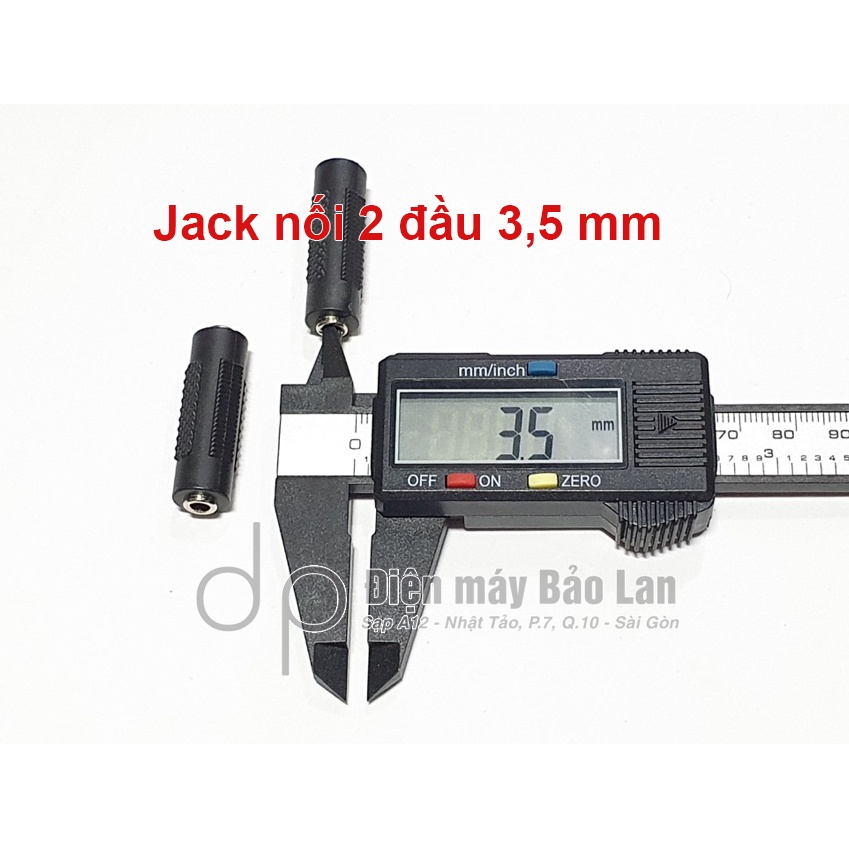 Jack nối 2 đầu 3,5 mm