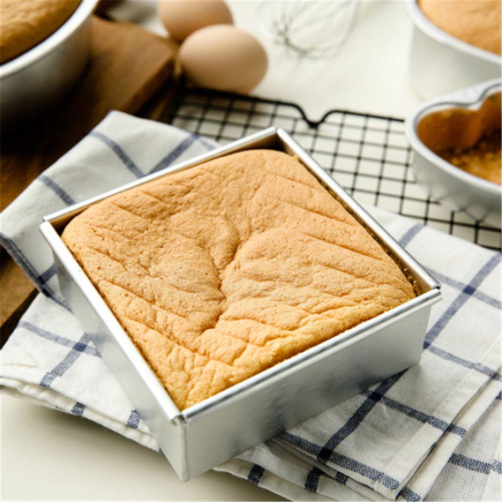 CONOPERY Khuôn Làm Bánh Phô Mai Hình Vuông Tiện Dụng Cho Nhà Bếp