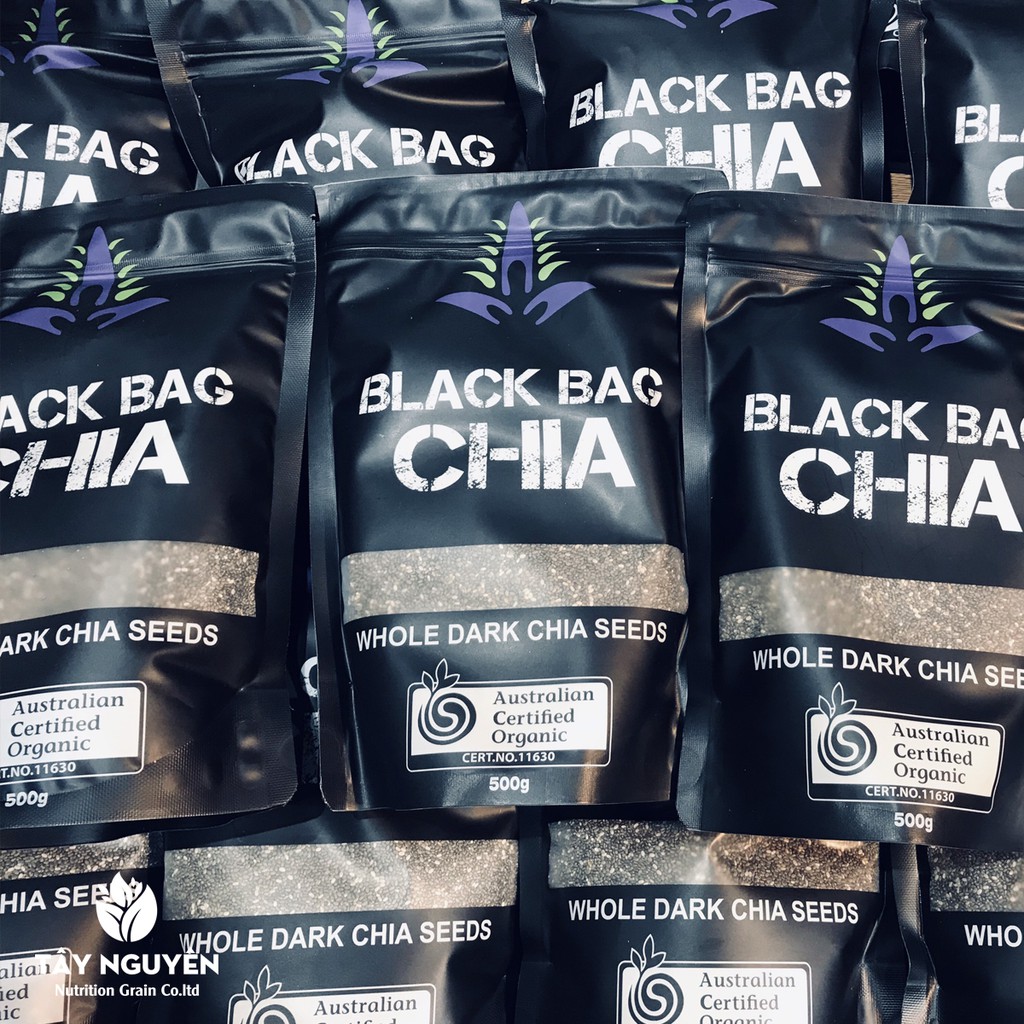 Hạt chia đen nhập khẩu Úc túi 500gr | BigBuy360 - bigbuy360.vn