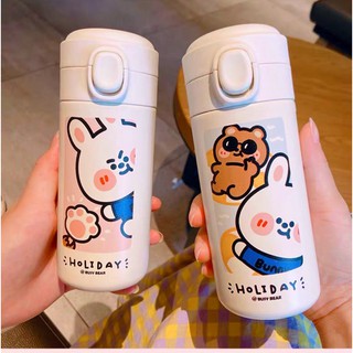 Bình giữ nhiệt gấu thỏ