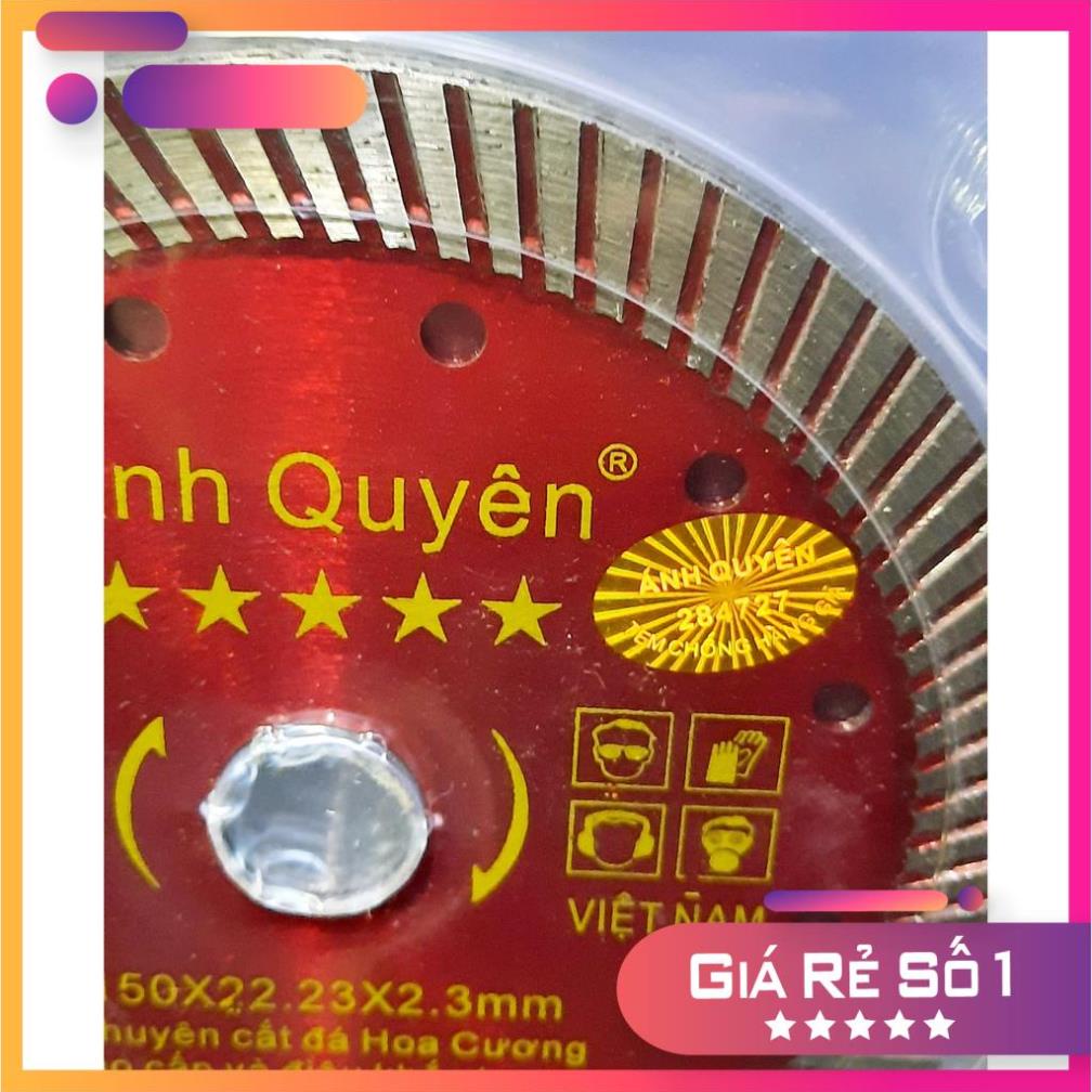 Lưỡi cắt gạch đa năng, lưỡi cắt bê tông, lưỡi cắt đá AQ đỏ 105, 125, 150