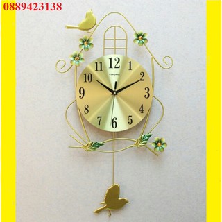 Đồng hồ gia đình quả lắc treo tường trang trí