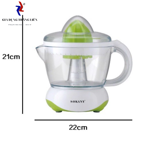 Máy ép nước cam , máy vắt cam sokany , máy vắt cam điện_Máy vắt cam tự động 2 Chiều Tự Động Siêu Tiện Lợi