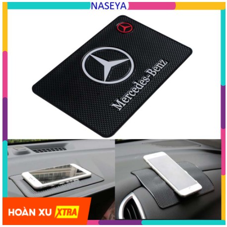 Miếng Dán Chống Trượt Cho Điện Thoại máy tính bảng Iphone Ipad Trên Xe Ô Tô Mercedes Benz C180 C200 C250 E200 E250 E300