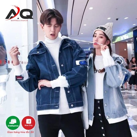 Áo Khoác Jean Nam Nữ Áo Bò Rin Jeans Nam Nữ Cao Cấp FREESHIP + QUÀ TẶNG Cao Cấp Đa Năng Nhiều Mẫu