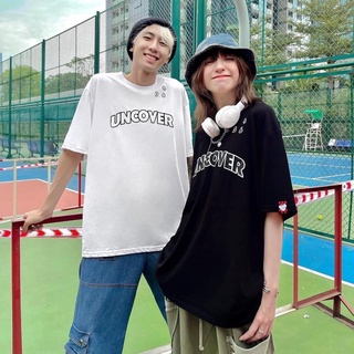 Áo phông tay lỡ unisex chữ rỗng uncover 369 nam nữ Tee skate uncover , tee basic v2