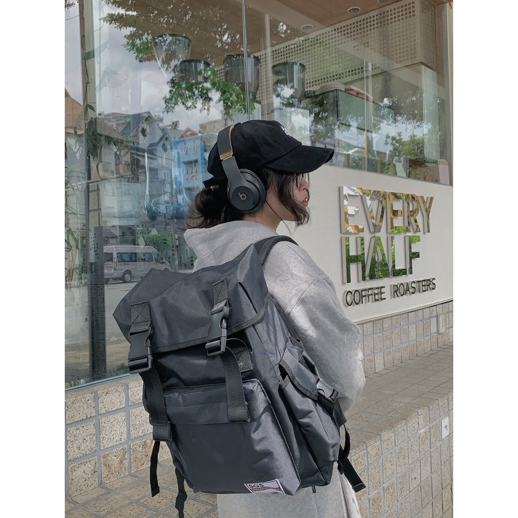 Balo Dây Rút SAIGONSWAGGER Đi Học Du Lịch Phượt SGS Box Backpack Laptop 15.6inch
